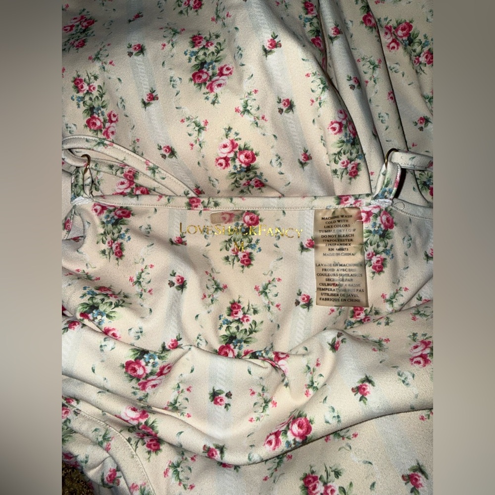 Love Shack Fancy Floral White Dress - Picture 7 of 9